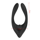 BDStyle Love Triangle Vibrating Cock Ring With 3 Motor Vibrating Cock Rings